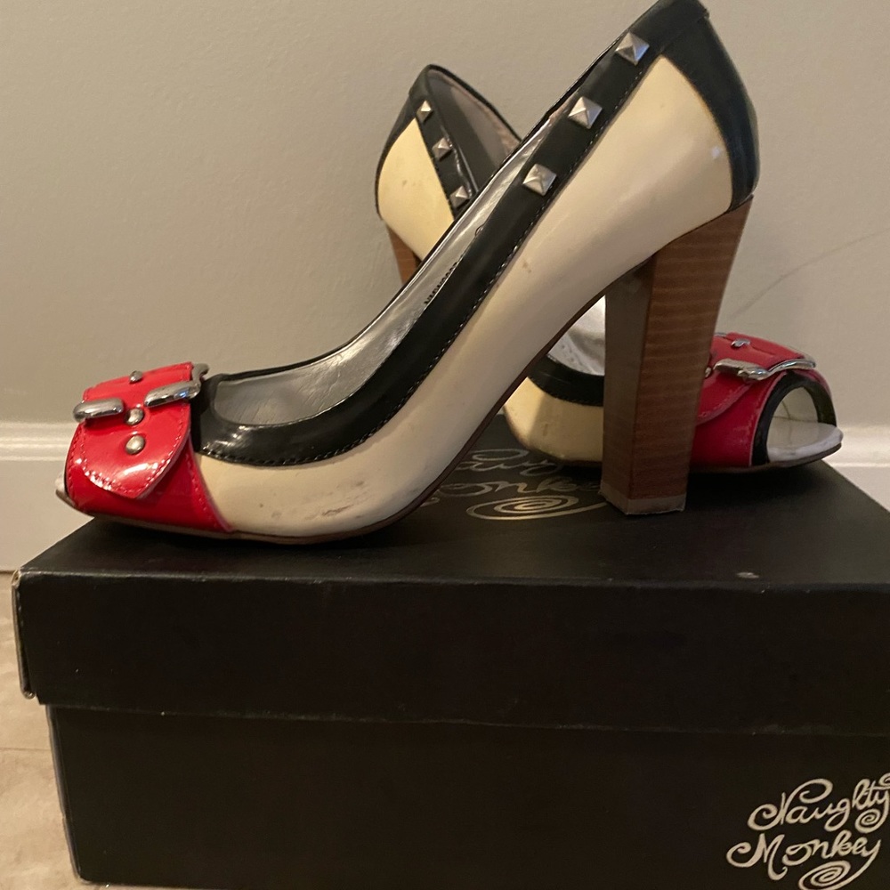 Naughty Monkey heels